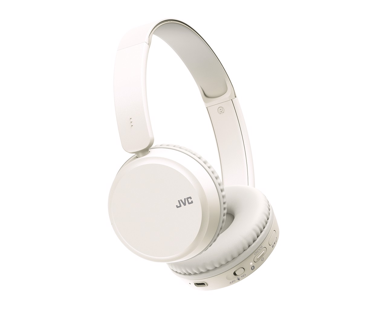 JVC HA-S36W Cuffie Wireless A Padiglione Musica e Chiamate Bluetooth Bianco, Cuffie senza fili in Offerta su Stay On