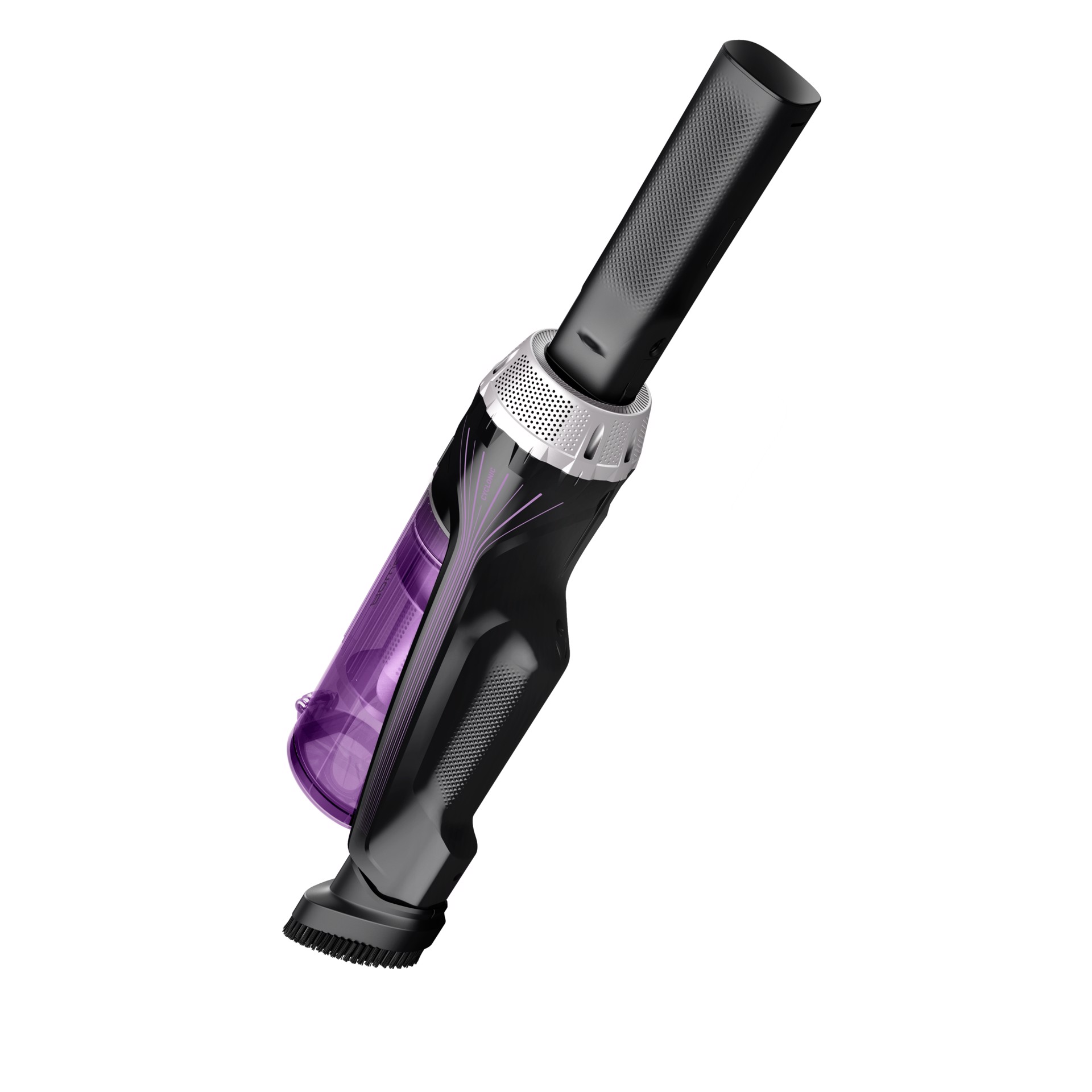 Rowenta X-NANO ESSENTIAL RH1129WO aspirapolvere senza filo Viola, Alluminio  Senza sacchetto