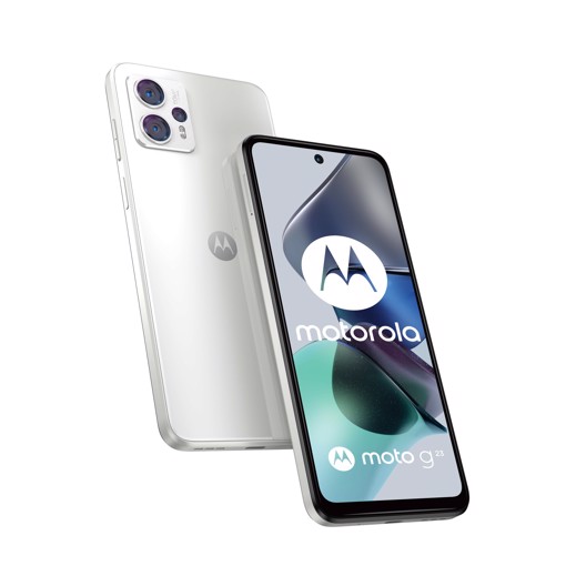 Motorola Moto G moto g23 (tripla fotocamera 50 MP, batteria 5000 mAH, Dolby Atmos Stereo Speakers, 8/128 GB espandibile, Display 6.53" 90Hz, NFC, Dual SIM, Android 13), cover inclusa