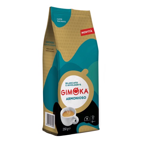 Gimoka CT2EGIARM02501C caffè macinato 250 g