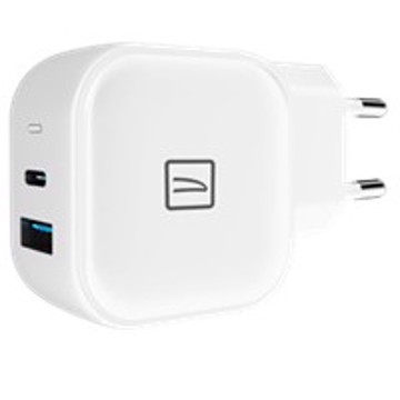 Caricabatterie gan 38w 2porte er delivery quick charge 3.0