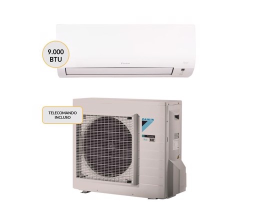 Daikin ARXD25A + ATXD25A Climatizzatore split system Bianco