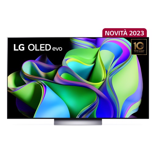 LG OLED evo 55'' Serie C3 OLED55C34LA, TV 4K, 4 HDMI, SMART TV 2023