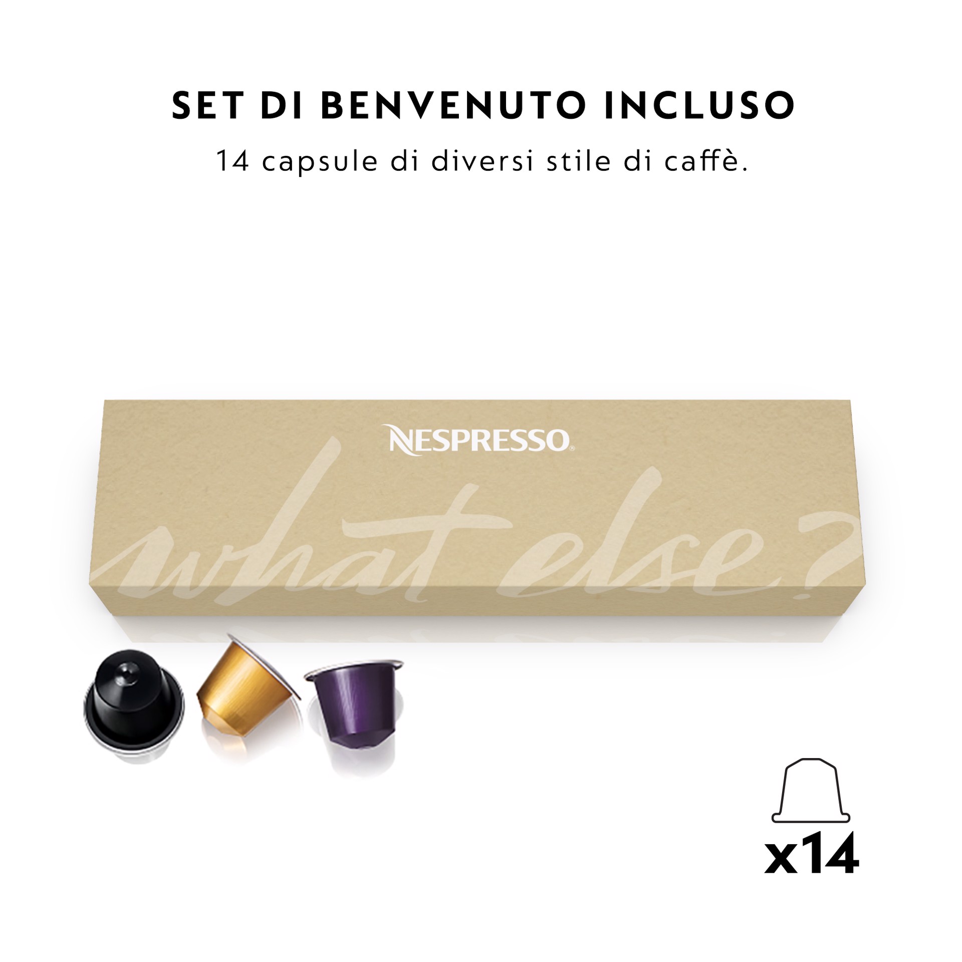 Macchina caffè espresso De'Longhi Nespresso Inissia