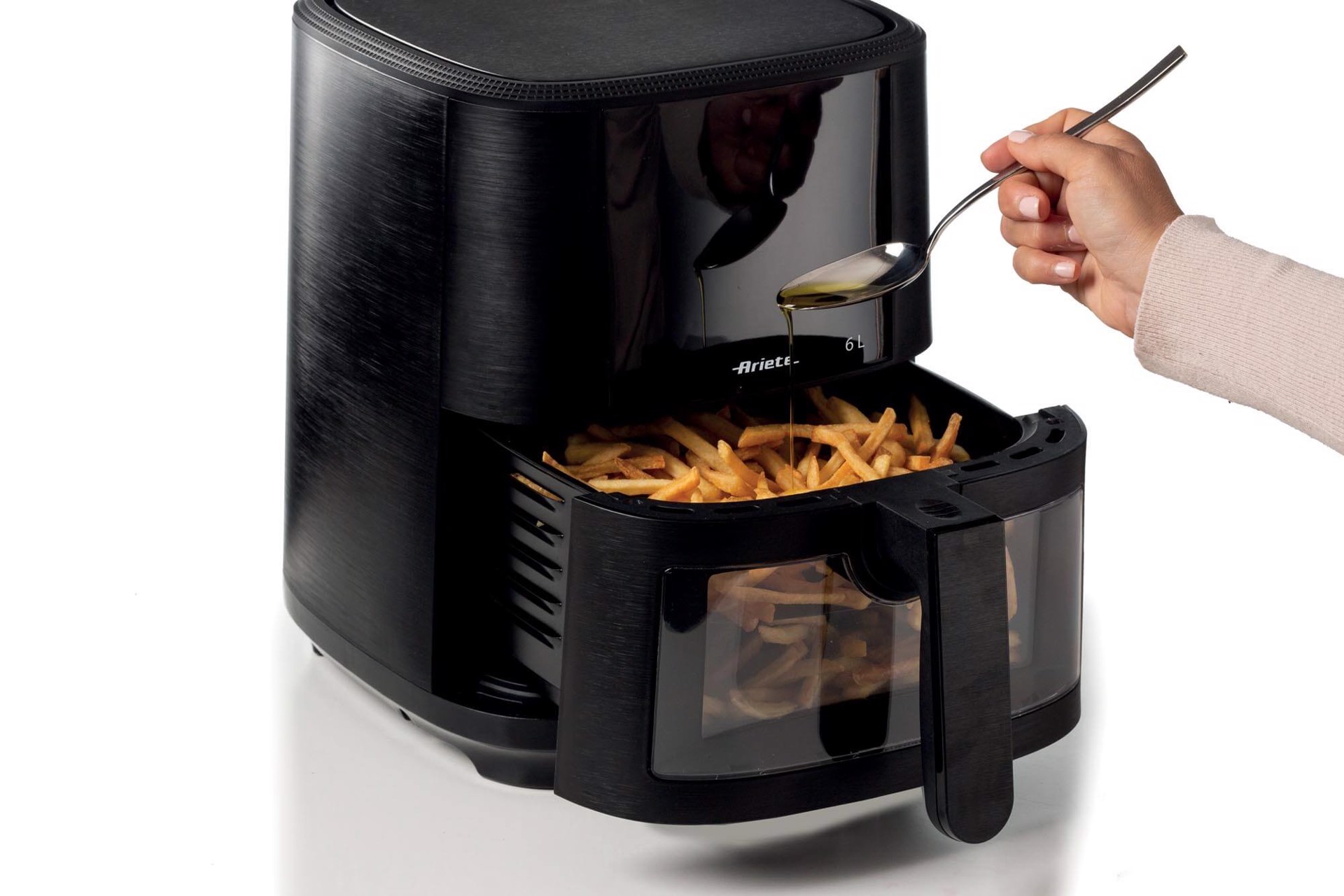 ARIETE 4626 Airy Fryer 6L, Friggitrice ad aria, 1300 W, Capacita