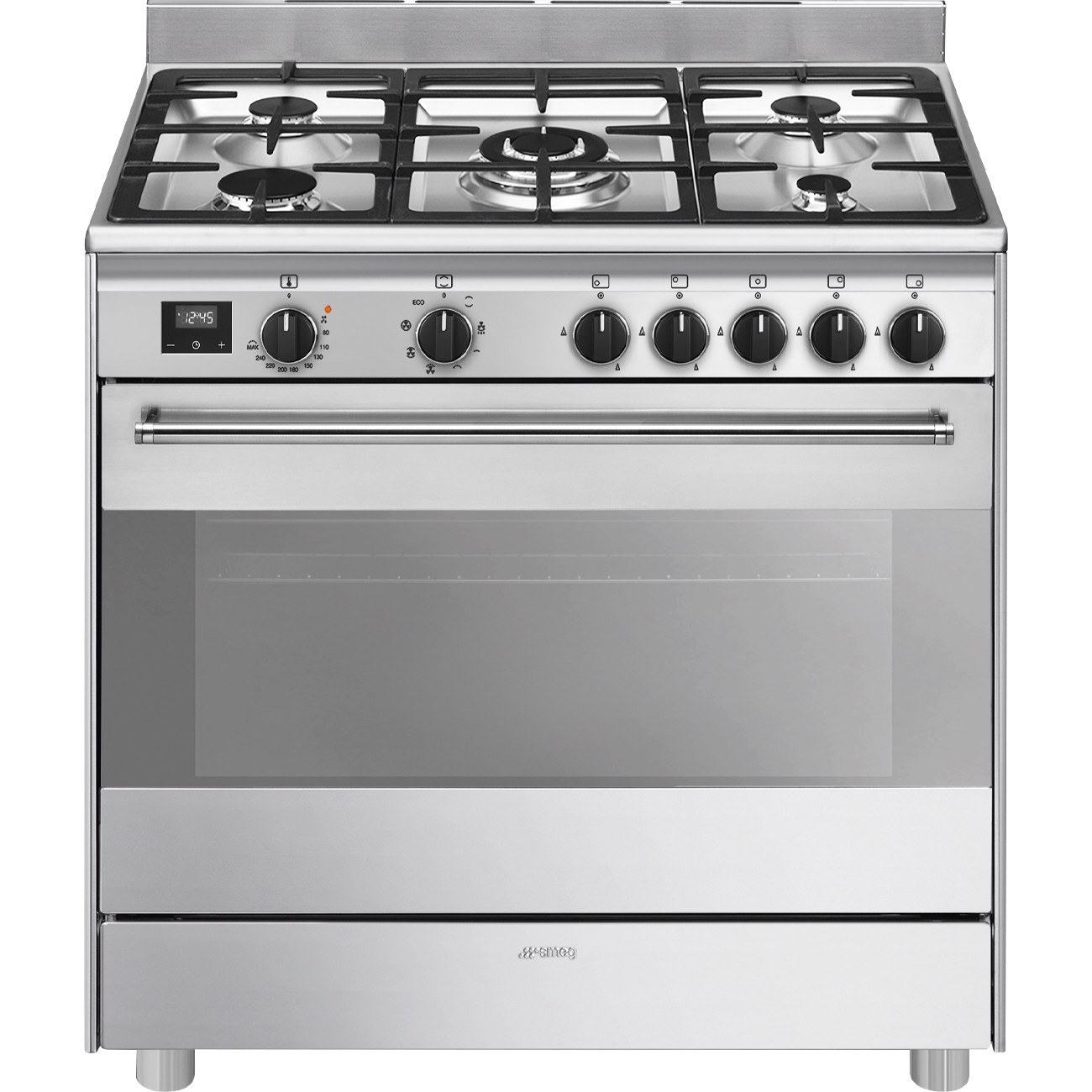 SMEG Master BG91X2 cucina Gas Acciaio inossidabile A