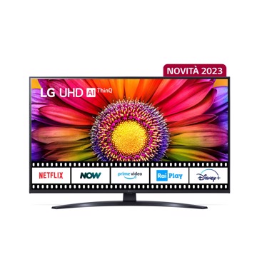 Televisore 4k 43" uhd hdr10 t2/s2,3hdmi,2usb,os23,a5,al,p