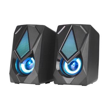 Pc speaker gaming rgb xtrike 2*3watt 2.0 speaker