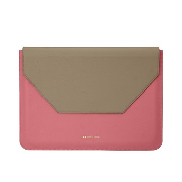 Laptop bag, pink taupe