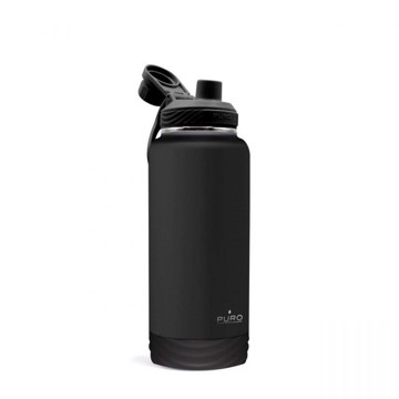 Puro bottiglia outdoor acciaio strato 960ml blk