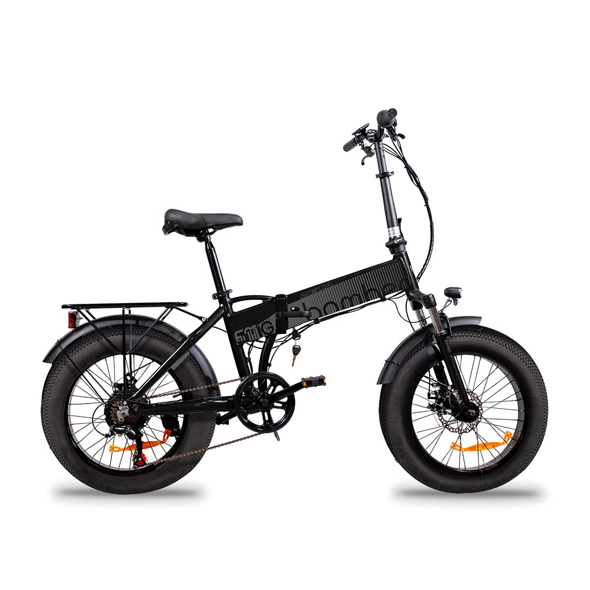 EMG Bici Elettrica Fat Bike Bomber ZETA telaio 17, ruota 20, freni a  disco, Motore 250W, Batteria 48V 10Ah, Cambio Shimano, Bici elettriche in  Offerta su Stay On