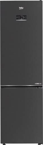 Beko B7RCNE407HXBR frigorifero con congelatore Libera installazione 355 L B Nero, Acciaio inossidabile