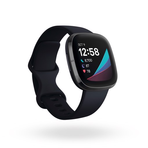 Fitbit Sense 4,01 cm (1.58") AMOLED 40 mm Grafite GPS (satellitare)