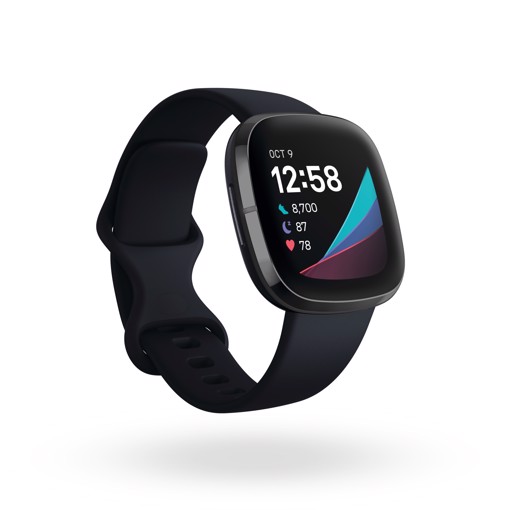 Fitbit Sense 4,01 cm (1.58") AMOLED 40 mm Grafite GPS (satellitare)