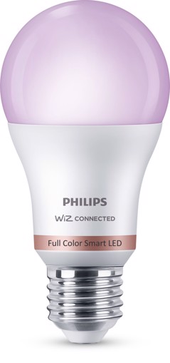 Philips LED Lampadina Smart Dimmerabile Luce Bianca o Colorata Attacco E27 60W Goccia 2Pezzi
