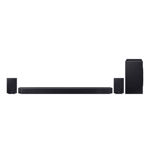 Samsung Soundbar HW-Q990C/ZF Serie Q, 22 speaker, Wireless Dolby Atmos, Audio a 11.1.4 canali, Q-Simphony, Compatibile con Alexa e Google Assistant, Black 2023