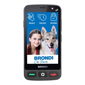 Smartphone amico 4g pocket 4" 4c 1.3ghz 2/16 5+5 sos
