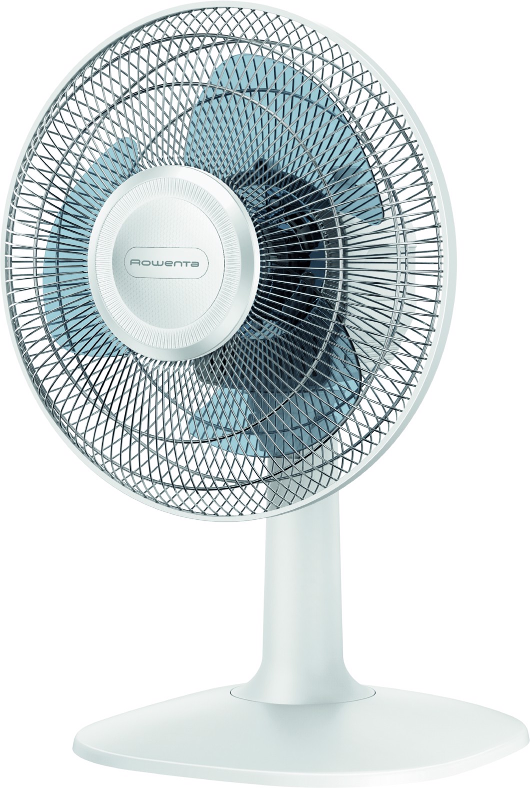 Rowenta Essential+ VU2330 Essential +, Ventilatore da Tavolo, 3 Velocità,  Silenziosità 46 dBA, Design compatto, Flusso d'aria mx 34 m3/min, Bianco, Ventilatori in Offerta su Stay On