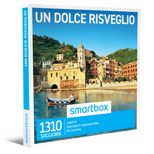 Smartbox Cofanetto Un Dolce Risveglio - 1 notte
Tipici hotel 3*, agriturismi, B&B...
Per 2 persone
