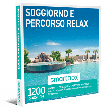 1 notte • 1 colazione • 1 percorso benessere
Hotel 3* e 4*, resort, dimore
con ingresso giornaliero alla spa…
Per 2 persone
