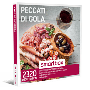 1 esperienza enogastronomica
Stuzzicanti degustazioni di vino, birre artigianali, 
prodotti tipici dolci o salati…
Per 2 persone