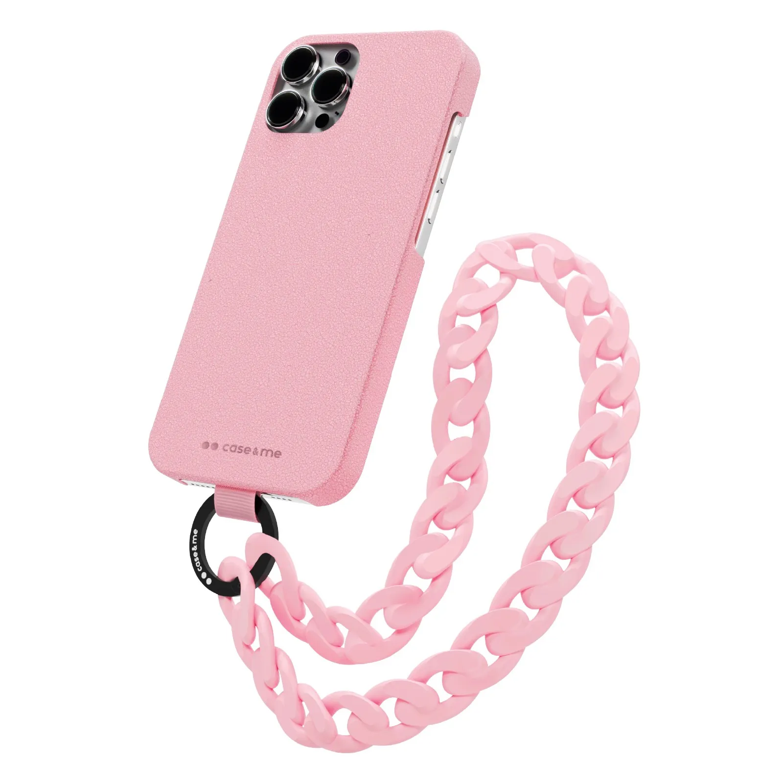 Kwmobile Custodia Per IPhone 15 Con Anello Porta Dita E Supporto, Rosa Shocking, TPU Magnetico