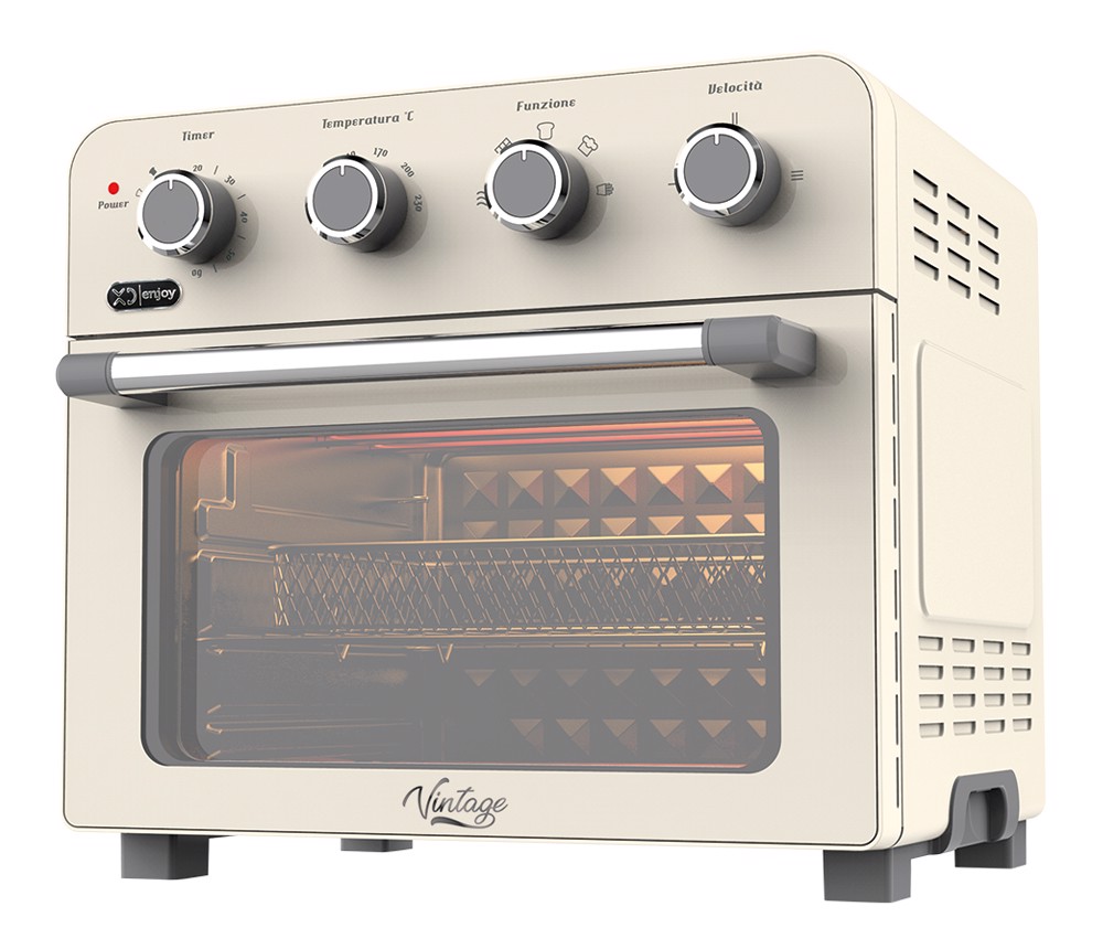 XD Enjoy Friggitrice Ad Aria & Forno Ventilato - Vintage, Friggitrici ad  aria in Offerta su Stay On