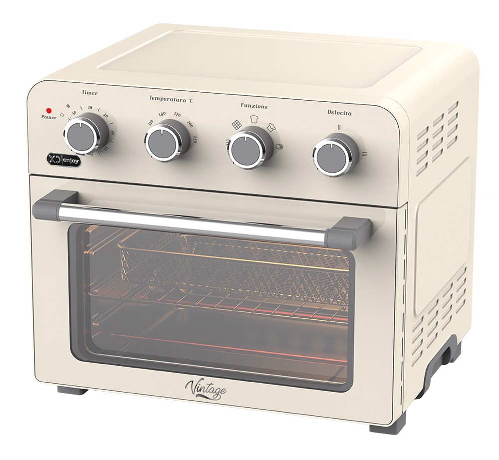 XD Enjoy Friggitrice Ad Aria & Forno Ventilato - Vintage, Friggitrici ad  aria in Offerta su Stay On