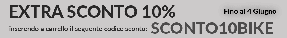 Sconto 10% bici elettriche