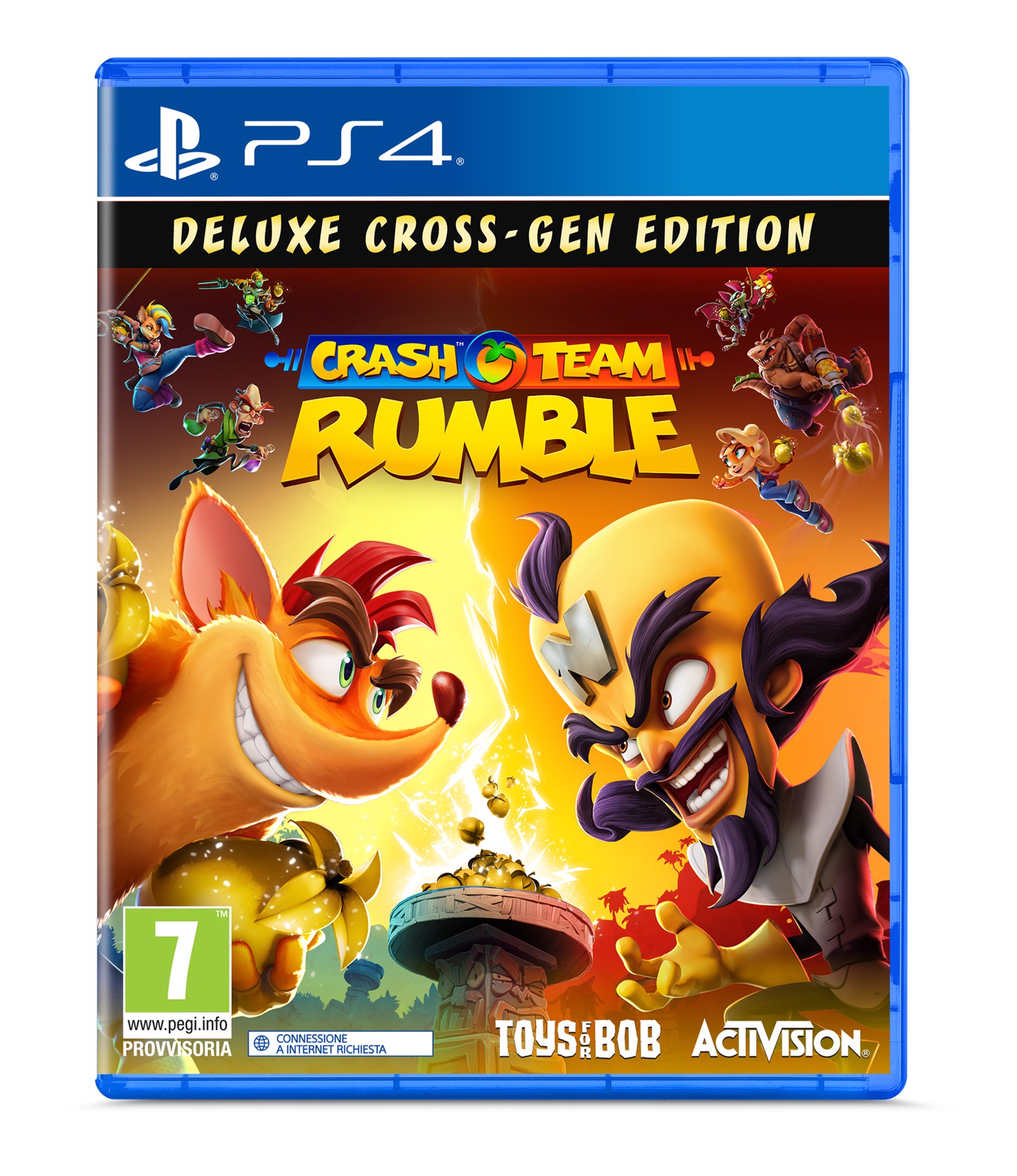 ACTIVISION Crash Team Rumble - Deluxe Edition ITA PlayStation 4, Giochi  Playstation 4 in Offerta su Stay On