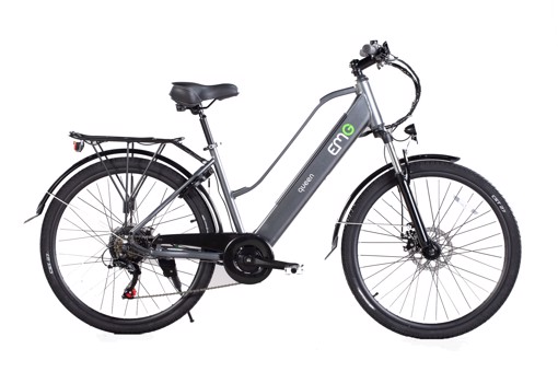 EMG E-Bike Queen Citybike 26" 10Ah Batteria integrata Antracite