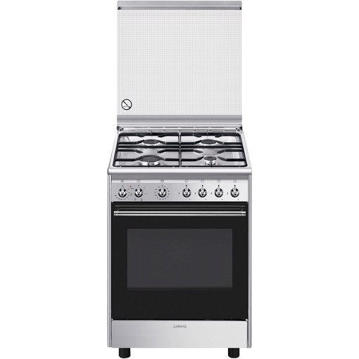 Smeg Concert CX90GM cucina Gas Acciaio inossidabile A