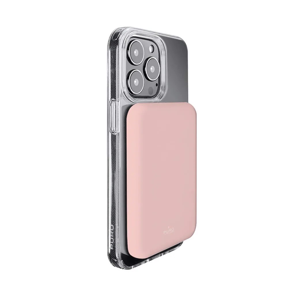 PURO FCBB40P1MAGROSE batteria portatile Polimeri di litio (LiPo) 4000 mAh  Carica wireless Rosa, Powerbank in Offerta su Stay On