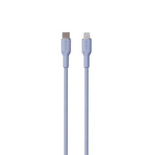 PURO PUCAPLTUSBCICONLBLUE cavo USB 1,5 m USB 3.2 Gen 1 (3.1 Gen 1) USB C Lightning Blu