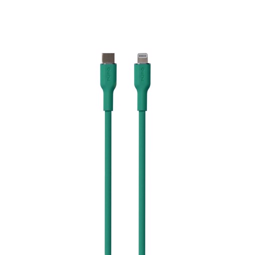 PURO PUCAPLTUSBCICONDKGRN cavo USB 1,5 m USB 3.2 Gen 1 (3.1 Gen 1) USB C Lightning Verde