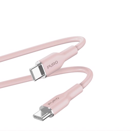 PURO PUUSBCUSBCICONROSE cavo USB 1,5 m USB 3.2 Gen 1 (3.1 Gen 1) USB C Rosa