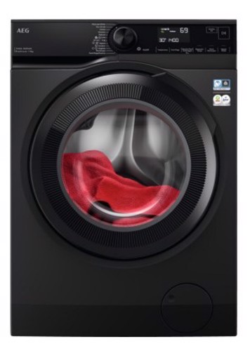 AEG LR7BLACK lavatrice Caricamento frontale 9 kg 1351 Giri/min A Nero