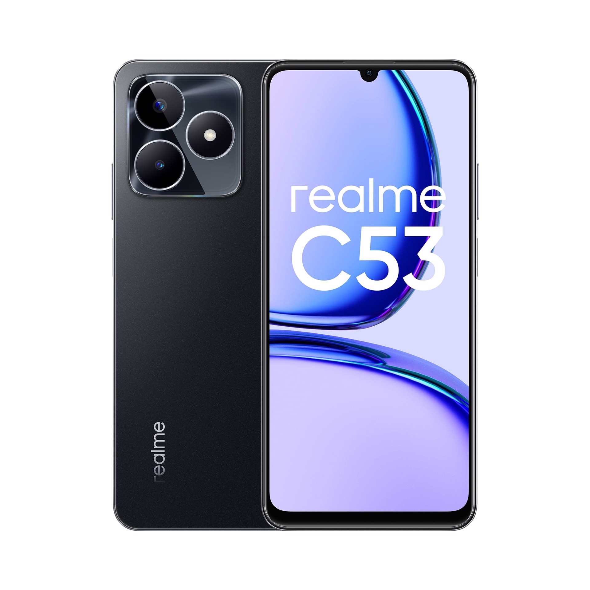 realme C 53 17,1 cm (6.74) Dual SIM ibrida Android 13 4G USB tipo-C 6 GB  128 GB 5000 mAh Nero