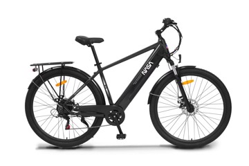 E-bike saturn28m black - 28'' shimano 7 speeds - disc brake