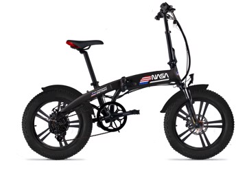 E-bike metis20 black - 20'' shimano 7 speeds - motor 250w