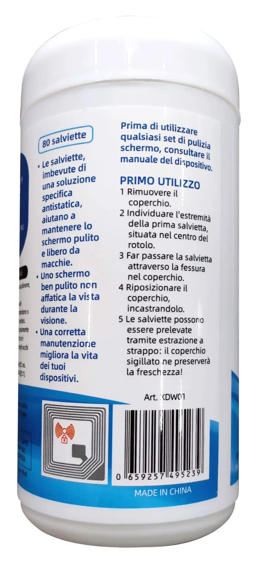 300 Salviette Antistatiche Senza Pelucchi - Per Pulire Schermi Smartphone, Computer, Occhiali, TV E Oggetti Delicati