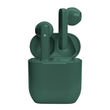 Auricolari wireless tws verde comandi touch