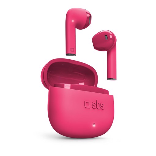 SBS One Color Auricolare True Wireless Stereo (TWS) In-ear Musica e Chiamate Bluetooth Rosa