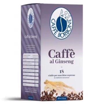 Caffe borbone cialda ginseng 18 pz