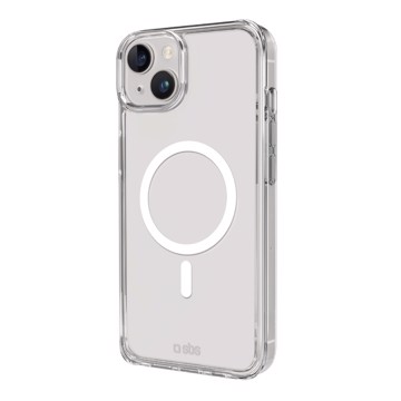 Cover light mag compatibile iphone 15 plus, trasparente