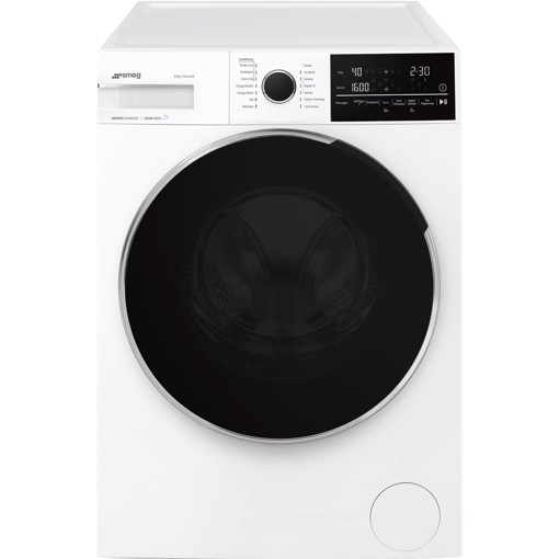 Smeg WDN854SLD lavasciuga Libera installazione Caricamento frontale Bianco A