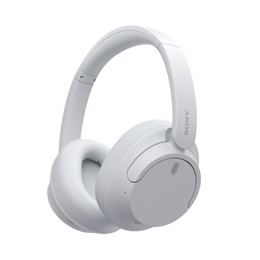 Sony WH-CH720N Cuffie Bluetooth wireless con cancellazione del rumore - Durata della batteria fino a 35 ore e ricarica rapida - Bianco