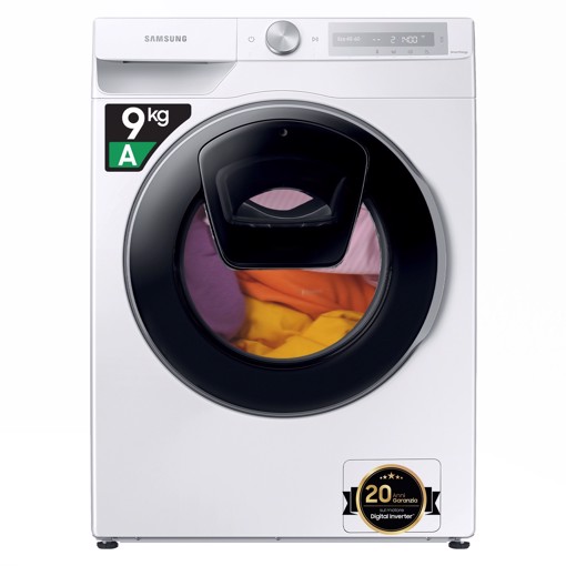 Samsung WW90T684DLH lavatrice Caricamento frontale 9 kg 1400 Giri/min A Bianco