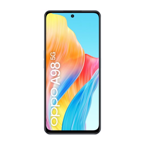 OPPO A98 5G Smartphone, AI Tripla fotocamera 64+2+2MP, Selfie 32MP, Display 6.72” 120HZ LDC FHD+, 5000mAh, RAM 8(Esp 4GB/6GB/8GB)+ROM 256GB (esp1TB), IPX4, Supporto Auto [Versione Italia], Dreamy Blue