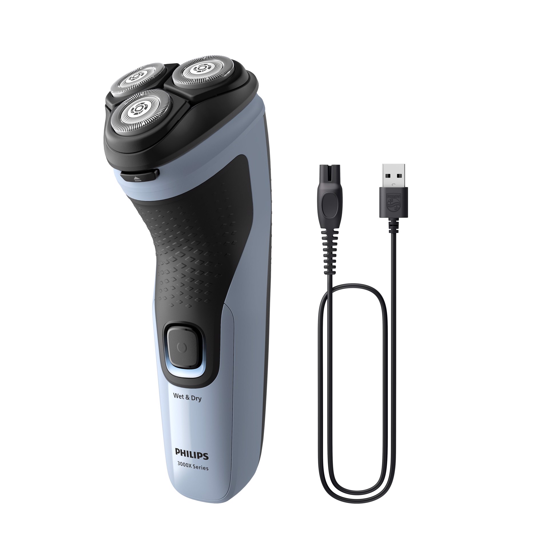 PHILIPS Shaver 3000X Series X3003/00 Rasoio elettrico Wet & Dry, Rasoi in  Offerta su Stay On